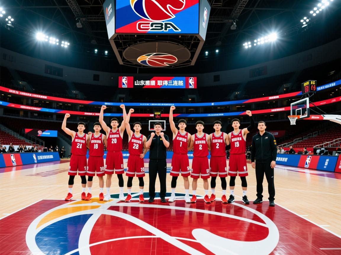 山东队主场告捷，取得三连胜  第2张