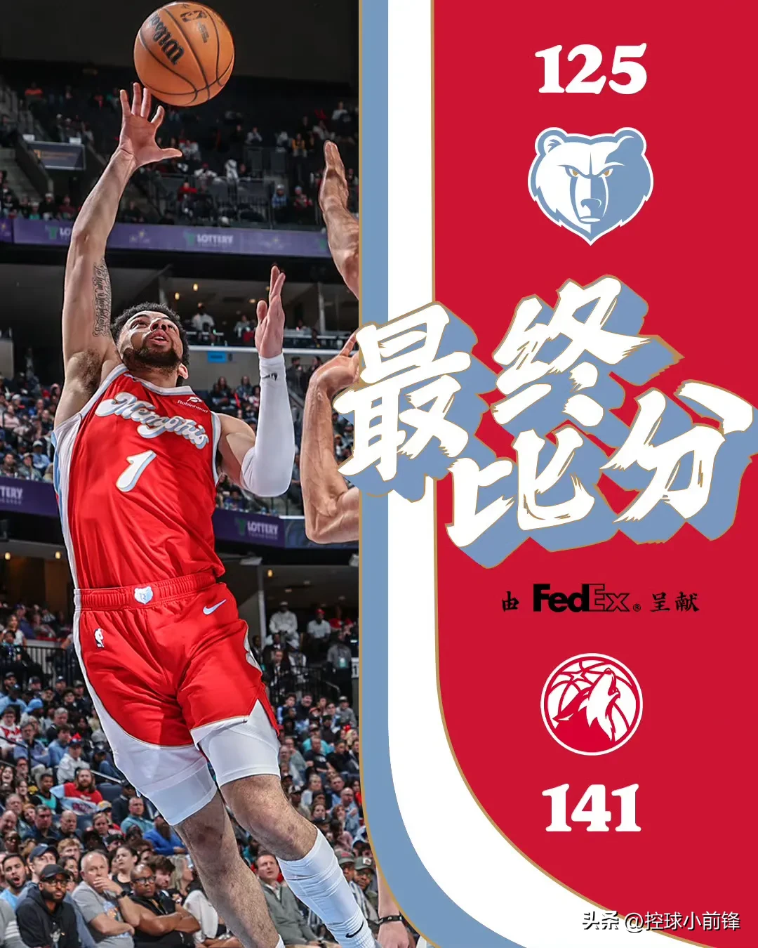 灰熊全队合力击败对手，收获胜利果实